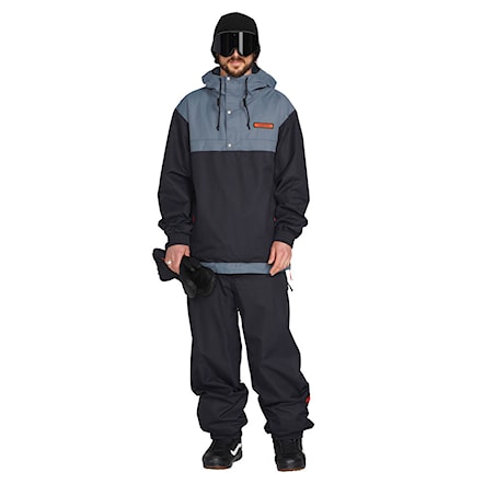 Snowboard Jacket Volcom Longo Pullover black 2023 - 2