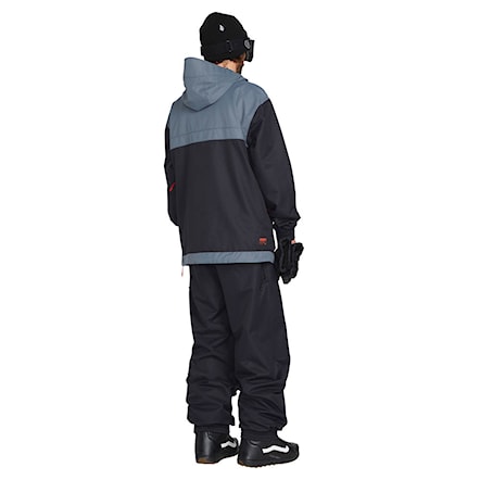 Snowboard Jacket Volcom Longo Pullover black 2023 - 3
