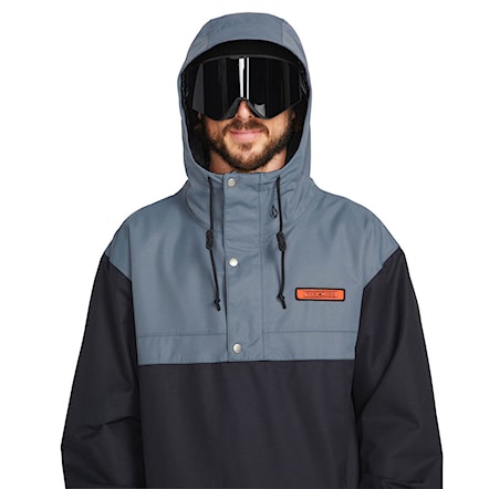 Snowboard Jacket Volcom Longo Pullover black 2023 - 4
