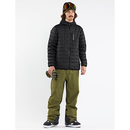 Snowboard Jacket Volcom Puff Puff Give black 2024 - 2