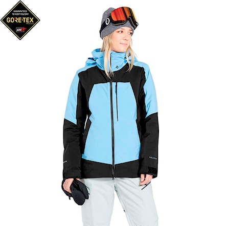 Bunda na snowboard Volcom Wms 3D Stretch Gore Jacket crystal blue 2025 - 1