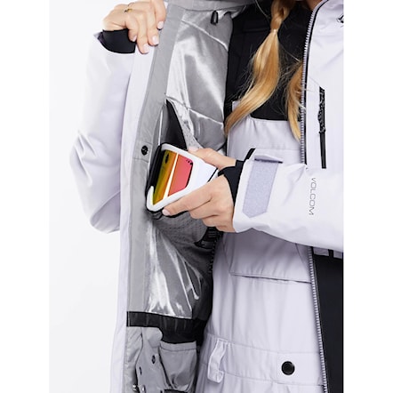 Snowboard Jacket Volcom Wms 3D Stretch Gore Jacket lilac ash 2024 - 6