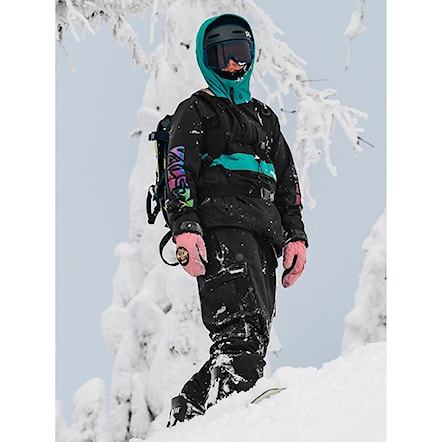 Bunda na snowboard Volcom Wms Ashfield Pullover black 2024 - 12