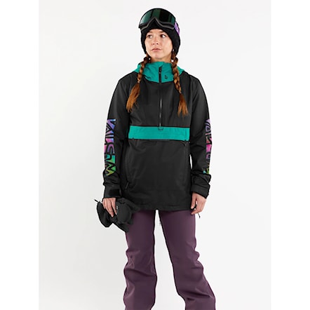 Snowboard Jacket Volcom Wms Ashfield Pullover black 2024 - 3