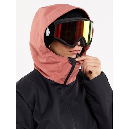 Snowboard Jacket Volcom Wms Ashfield Pullover earth pink 2024 - 7