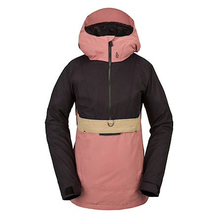 Snowboard Jacket Volcom Wms Ashfield Pullover earth pink 2024 - 1