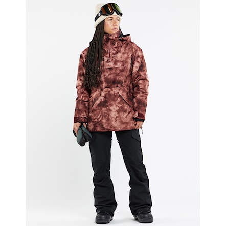 Snowboard Jacket Volcom Wms Fern Ins Gore Pullover pink salt wash 2024 - 5