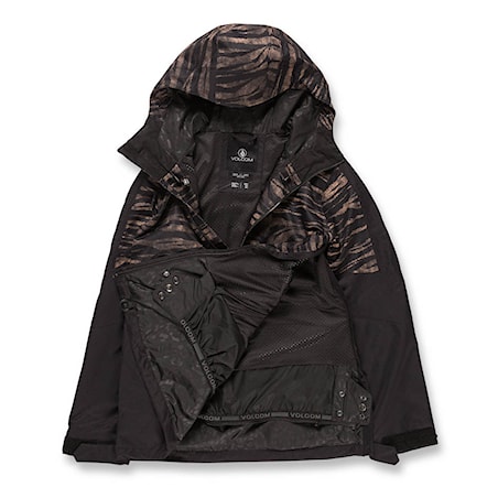 Snowboard Jacket Volcom Wms Mirror Pullover tiger print 2023 - 3