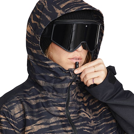 Snowboard Jacket Volcom Wms Mirror Pullover tiger print 2023 - 4