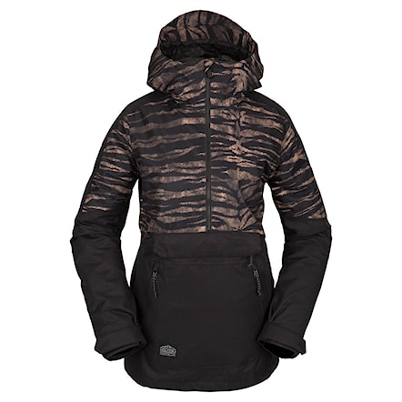 Snowboard Jacket Volcom Wms Mirror Pullover tiger print 2023 - 1