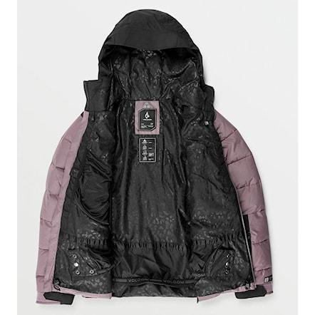 Bunda na snowboard Volcom Wms Puffleup Jacket dusty lavender 2025 - 10