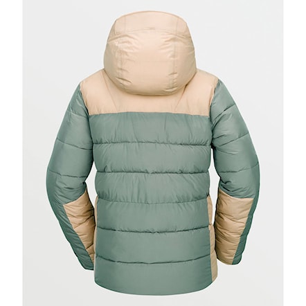 Bunda na snowboard Volcom Wms Puffleup Jacket lichen green 2025 - 3