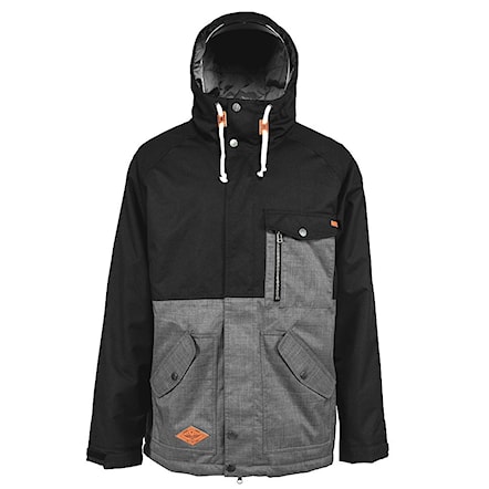 Snowboard Jacket Nitro Legacy black/dark grey 2016 - 1