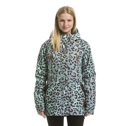 Snowboard Jacket Nugget Anja 2 leopard print 2017 - 1