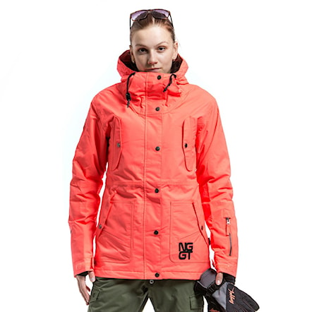 Snowboard Jacket Nugget Anja 3 acid orange 2018 - 1