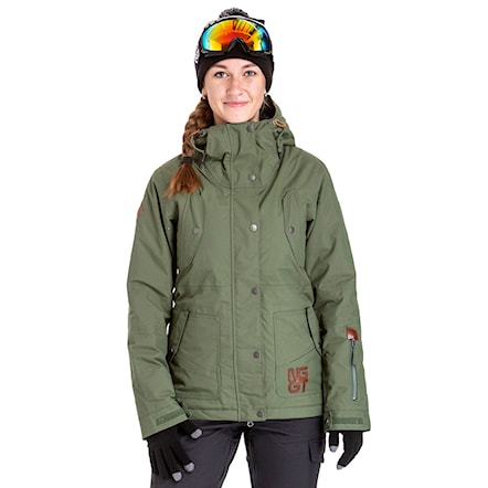 Snowboard Jacket Nugget Anja 4 olive 2019 - 1