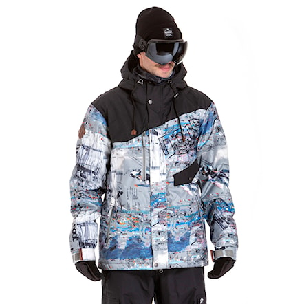Snowboard Jacket Nugget Challenger 2 mosh grey/black 2019 - 1