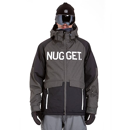 Bunda na snowboard Nugget Scalar 2 charcoal heather/black 2019 - 1