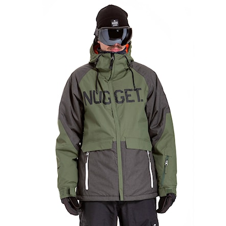 Kurtka snowboardowa Nugget Scalar 2 olive/charcoal heather 2019 - 1