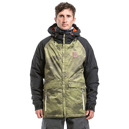Snowboard Jacket Nugget Scalar black/debris army 2018 - 1