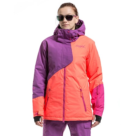Snowboard Jacket Nugget Spotty 3 dahlia/acid orange 2018 - 1