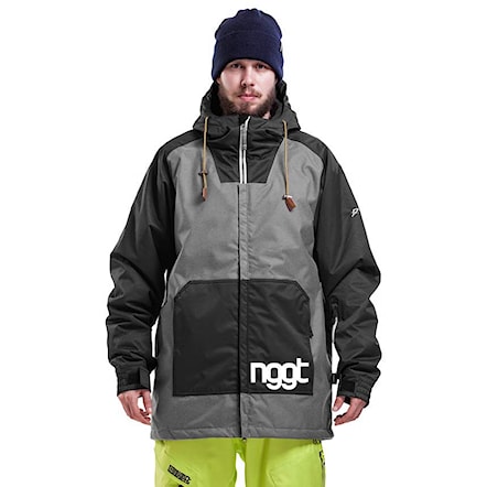 Snowboard Jacket Nugget Thor heather grey/black 2016 - 1