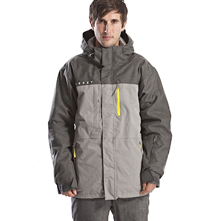 Snowboard Jacket Nugget Trivial Ins dark grey/med grey 2014 - 1