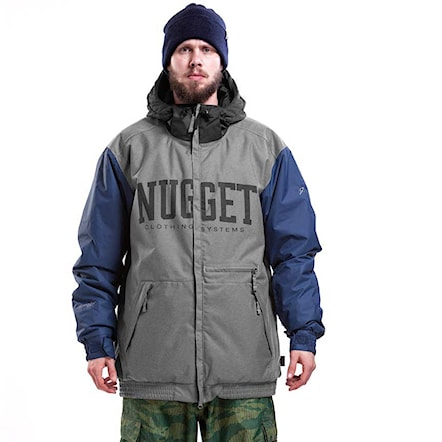 Snowboard Jacket Nugget Union grey/navy/black 2016 - 1