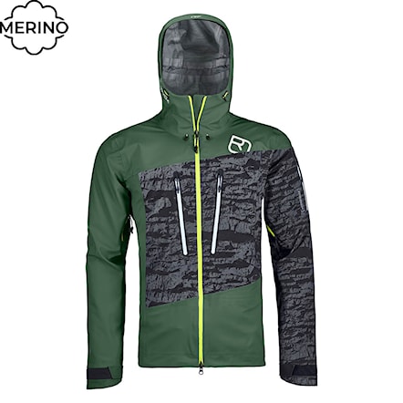 Technical Jacket ORTOVOX Guardian Shell green forest 2021 - 1