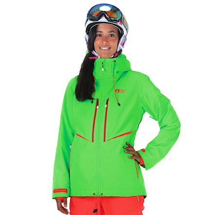 Snowboard Jacket Picture Exa neon green/neon coral 2017 - 1
