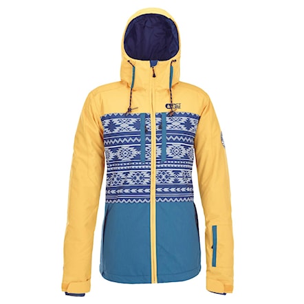 Snowboard Jacket Picture Mineral yellow 2018 - 1