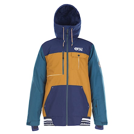 Snowboard Jacket Picture Panel camel 2018 - 1