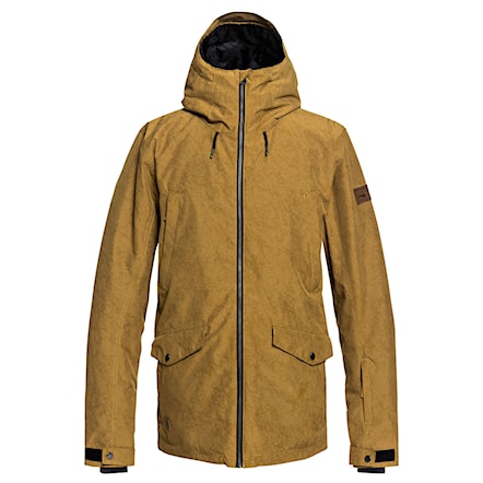 Snowboard Jacket Quiksilver Drift golden brown 2019 - 1