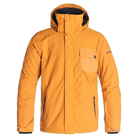 Snowboard Jacket Quiksilver Mission Plain pumpkin spice