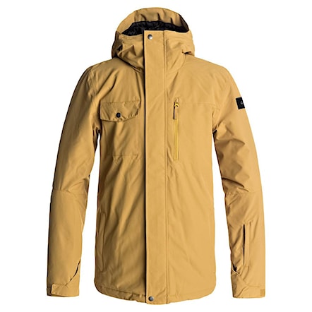 Snowboard Jacket Quiksilver Mission Solid mustard gold 2018 - 1