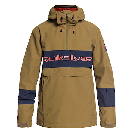 Snowboard Jacket Quiksilver Steeze military olive 2021 - 1