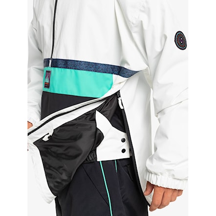 Snowboard Jacket Quiksilver Steeze snow white 2023 - 6