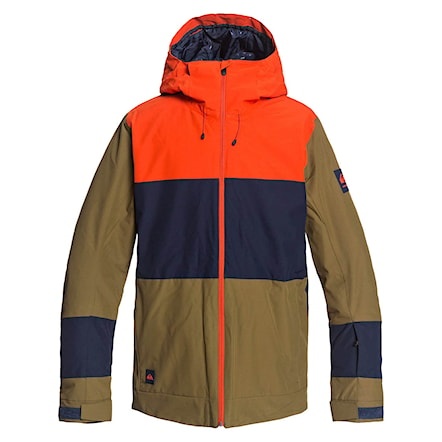 Snowboard Jacket Quiksilver Sycamore military olive 2021 - 1