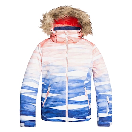 Snowboard Jacket Roxy Jet Ski SE Girl med denim yumi yamada print 2020 - 1
