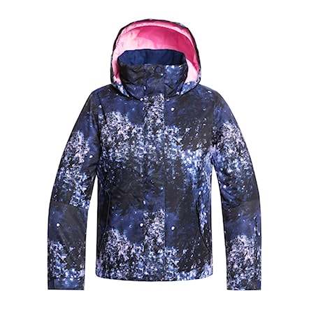 Snowboard Jacket Roxy Roxy Jetty Girl medieval blue sparkles 2020 - 1
