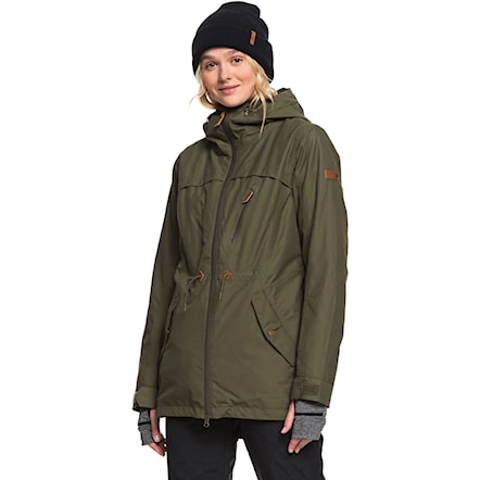 Snowboard Jacket Roxy Stated ivy green 2020 - 1