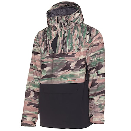 Snowboard Jacket Volcom F-117 Pullover camouflage 2015 - 1