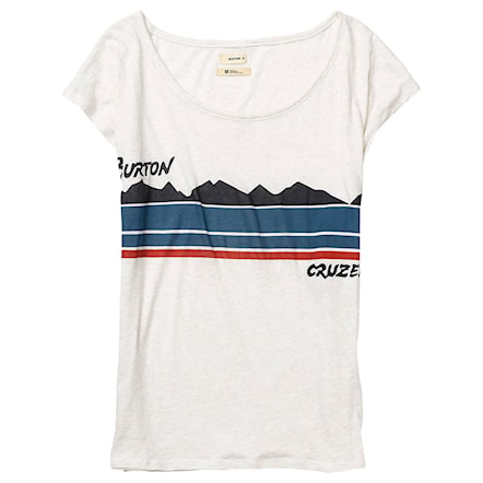 T-shirt Burton Clip vanilla 2014 - 1