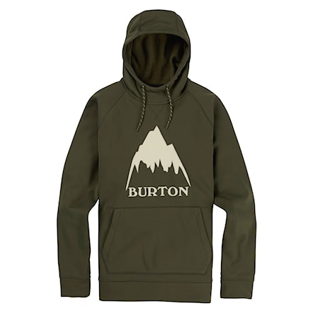 Technical Hoodie Burton Crown Bonded Pullover forest night 2019 - 1
