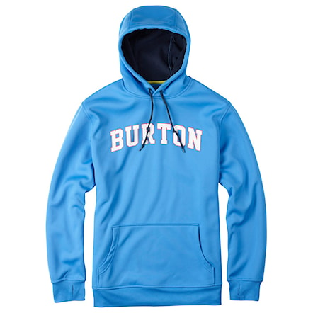 Technical Hoodie Burton Crown Bonded Pullover lure blue 2015 - 1