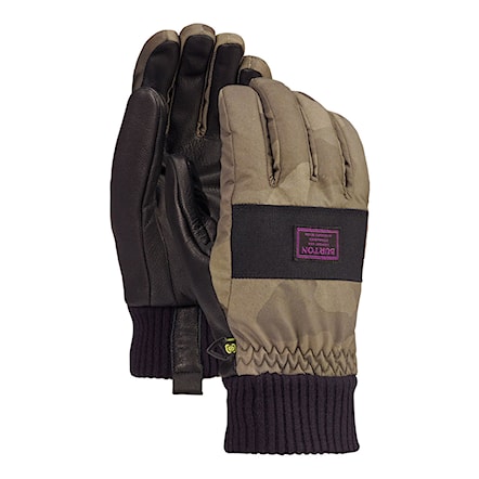 Snowboard Gloves Burton Dam worn camo 2020 - 1