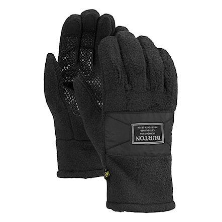 Snowboard Gloves Burton Ember Fleece true black 2021 - 1