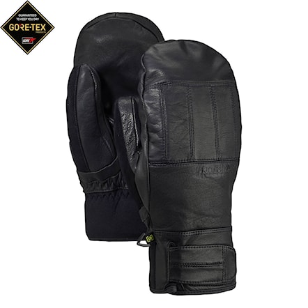 Snowboard Gloves Burton Gondy Gore Leather Mitten true black 2022 - 1