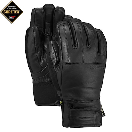 Snowboard Gloves Burton Gondy Gore Leather true black 2022 - 1