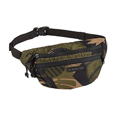 Fanny Pack Burton Hip Pack olive woodcut palm 2020 - 1